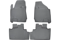 Cadillac SRX (09–12) Коврики салона (полиуретан), чёрные