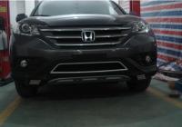 Honda CR-V (12–) Комплект накладок переднего и заднего бамперов, с логотипом Honda