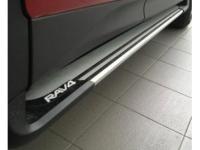 Toyota RAV4 (13-) пороги боковые алюминиевые