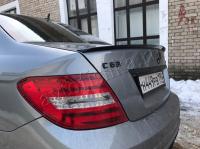 Mercedes W204 (07-15) Лип спойлер AMG Design