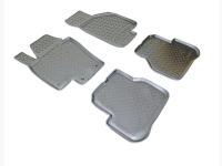 Volkswagen Passat (11–14) Коврики салона (полиуретан), чёрные, седан