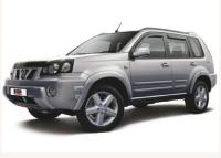 Nissan X-Trail (07–/11–) Дефлекторы боковых окон, 4 части, темные
