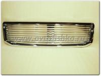 Toyota Land Cruiser Prado 120 (02-) решетка радиатора алюминиевая с хромированной рамкой.