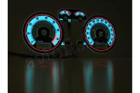 Volkswagen Passat B5 96-00 светодиодные шкалы (циферблаты) на панель приборов - дизайн 2