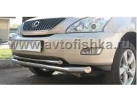Lexus RX300, RX330, RX350 защита переднего бампера, труба 70/42 мм