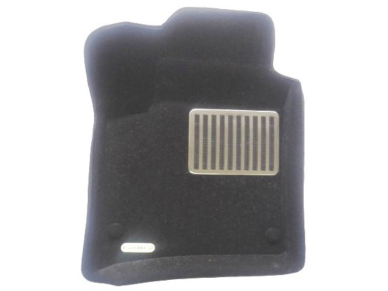 Volkswagen Touareg (2010-) всесезонные 3D коврики салона с противоскользящими накладками