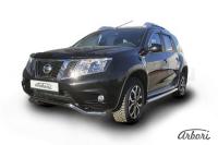 Защита переднего бампера Arbori d57 "волна" NISSAN TERRANO 2014-