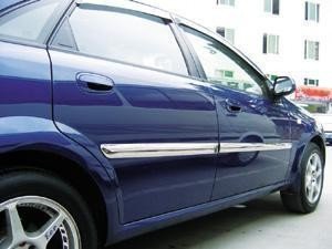 Toyota Corolla (06-) накладки из нержавеющей стали на боковые молдинги дверей, комплект 4 шт.