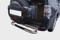 Защита задняя ступень,d76,Mitsubishi Pajero IV 2011-2015, 2015-