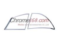 Honda Civic (06-) накладки хромированные на задние фонари, пластиковые, комплект 2 шт.