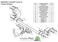 Hyundai i30 (12–/15–) Фаркоп (тягово-сцепное устройство), хэтчбек