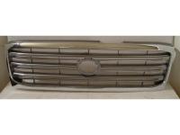 Toyota Land Cruiser 100 (03-07) решетка радиатора хромированная, дизайн Land Cruiser 200