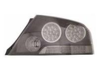 Mitsubishi Lancer 9 (03-07) EVOLUTION фонари задние светодиодные черые тонированные, комплект 2 шт.