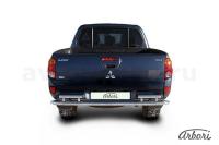 Защита заднего бампера Arbori d57 MITSUBISHI L-200 TRITON 2006-