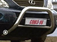 Lexus RX (03–09) Защита передняя мини 76 мм