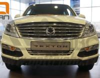 SsangYong Rexton (13–) Решетка переднего бампера, нерж.