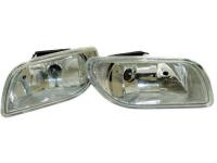 Chevrolet Lacetti (05-07) 5 дв. хэтчбек фары передние противотуманные хромированные, комплект 2 шт.