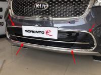 Kia Sorento (15–) Накладка на решетку переднего бампера