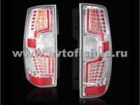 Chevrolet Tahoe, Suburban, GMC Yukon, Denali (07-) фонари задние хромированные, дизайн под светодиоды, комплект 2 шт.