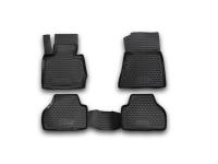 BMW X3 (10–) Коврики в салон, 4 шт. (полиуретан), чёрные