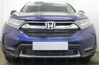 Honda CR-V (17–) Защита радиатора Premium, чёрная, низ