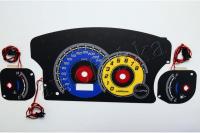 Mitsubishi Eclipse 3G светодиодные шкалы (циферблаты) на панель приборов