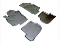 Volkswagen Golf (10–12) Коврики салона (полиуретан), чёрные