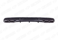 Mercedes-Benz C-Klasse W205 2014 - 2018 Диффузор с насадками 6.3 AMG