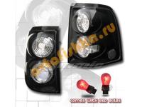 Ford Explorer (02-05) USA фонари задние черные, комплект 2 шт.