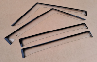 Дефлекторы окон Mercedes G-Class 1990-2018 прозрачные