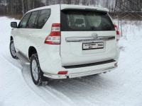 Toyota Land Cruiser Prado (13–) Защита задняя (центральная) 75х42 мм