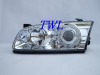 Toyota Camry SXV2#, MCV20 (08.1999-2001) USA фары передние линзовые хромированные, со светящимися ободками, комплект 2 шт.