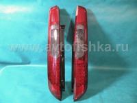 Ford Focus 2 (05-07) 3, 5 дв. хэтчбек фонари задние светодиодные красно-тонированные, комплект 2 шт.