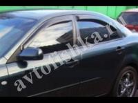 Дефлекторы боковых окон EGR 4 части темные Mazda 6 2002-2007
