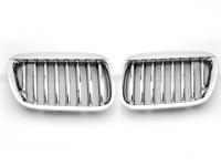 BMW X5 E53 (1998-2003) решетка радиатора хромированная, дизайн X5 E70