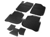Volkswagen Polo (10–/15–) Коврики салона (литьевые), чёрные