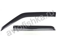 Nissan Juke (2011-) дефлекторы окон дымчатые, дизайн Оригинал.