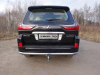 Lexus LX (15–) Защита задняя 60,3 мм (бензин/дизель)