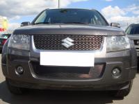 Suzuki Grand Vitara (08–12) Защита радиатора, чёрная