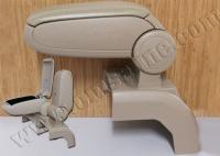 Ford Focus (05–10) Подлокотник с боксом, бежевый (низ-Abs,верх-Abs - кожзам.)