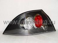 Mitsubishi Lancer 9 (03-07) фонари задние черные, комплект 2 шт.