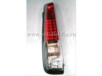 Nissan X-Trail (01-) фонари задние светодиодные красно-белые, комплект 2 шт.