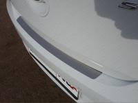 Hyundai Solaris (14–) Накладка на задний бампер (лист шлифованный), хэтчбек