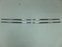 Volkswagen Amarok (10–15) Накладки на решетку радиатора, нерж., 4 части (узкая модель)