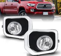 Toyota Tacoma (2016-2023) передние противотуманные фары хромированные