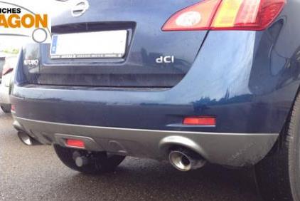 ТСУ на NISSAN Murano Z51, 2008-, тип шара: F (S)