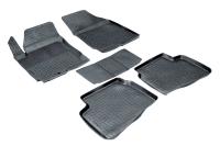 Kia Cee'd (07–11) Коврики салона резиновые с высоким бортиком