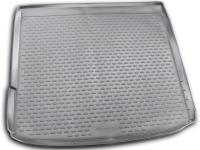 BMW X6 (07–14) Коврик в багажник, 1 шт. (полиуретан), чёрный (без адаптивной крепёжной системы груза)