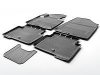 Subaru Forester (13–15) Коврики салона (полиуретан), чёрные