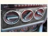 Audi 100, A6 C4 (91-97) кольца алюминиевые для переключателей отопителя